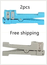 1pcs 2pcs FTTH Ideal 45-163 162 Horizontal Fiber Optic Cable Sheath Cutter Loose Tube Stripper up to 1/8