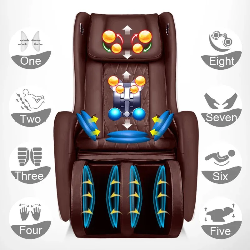 Повседневное волшебное массажное кресло для рук домашнее тело 4D разминающее электрическое маленькое умное пространство капсула многофункциональный массажер