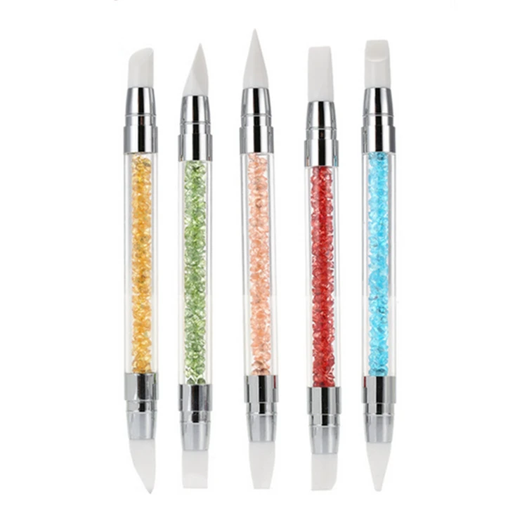 Краска для ногтей 1 наконечник силиконовый УФ гель для ногтей набор кистей для рисования формовочная ручка для моделирования Профессиональная женская
