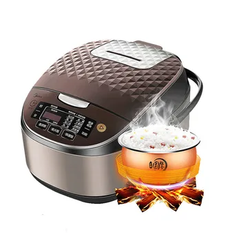 

4L Mini Multifunction Intelligent Fully Automatic Three-dimensional Heating Fashion Household Electric Cooker Can Be Timed