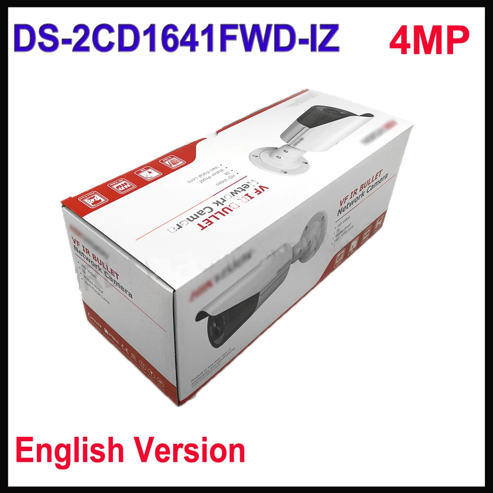 Stardot Hik DS-2CD1641FWD-I replace DS-2CD2645F-IS 4MP 2.8-12mm vari-focal motorized POE Network bullet ip Camera POE H.264+ Stardot Hik DS-2CD1641FWD-I replace DS-2CD2645F-IS 4MP 2.8-12mm vari-focal motorized POE Network bullet ip Camera POE H.264+