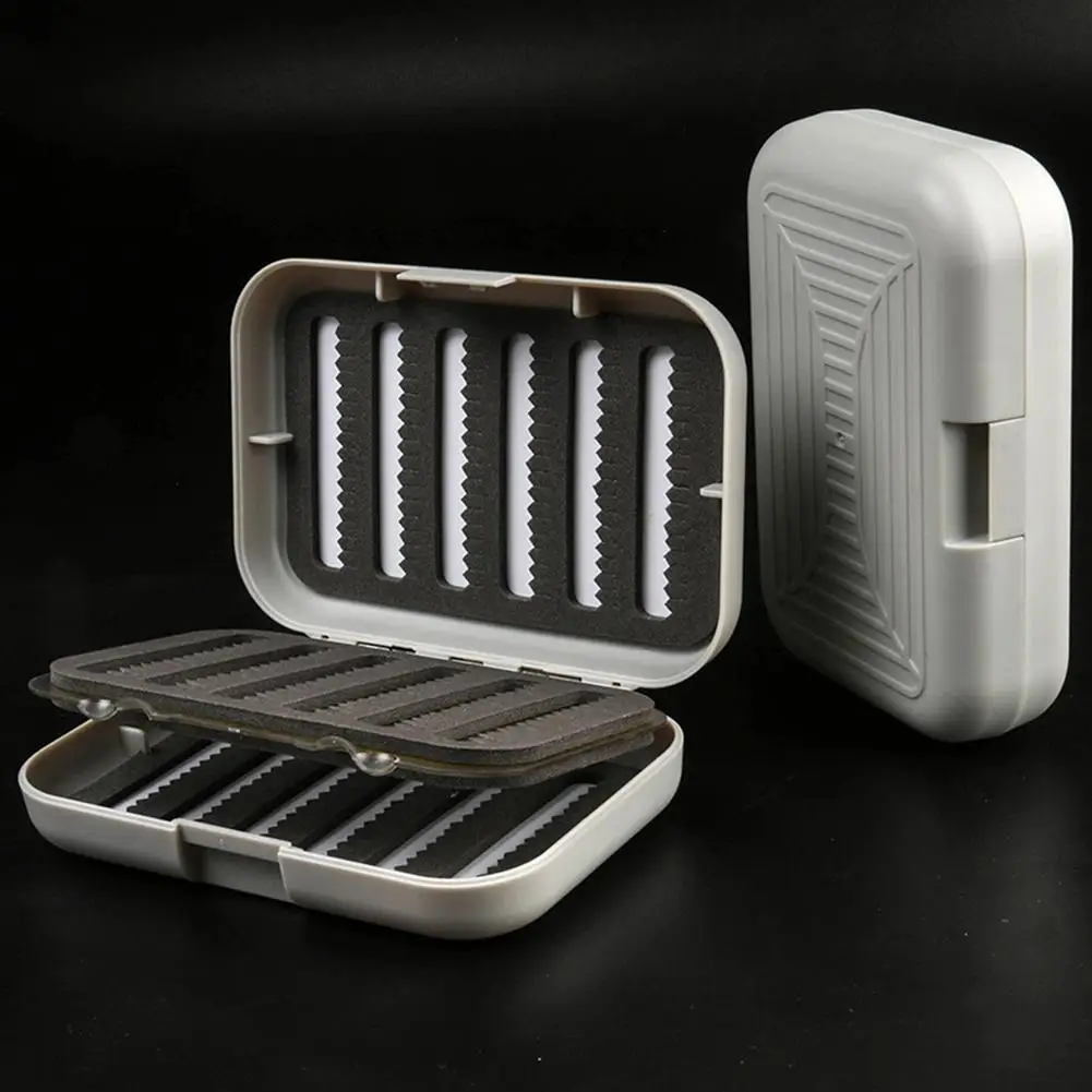 LumiParty Portable Two sided Waterproof Fly Plastic Box Slit Foam Easy