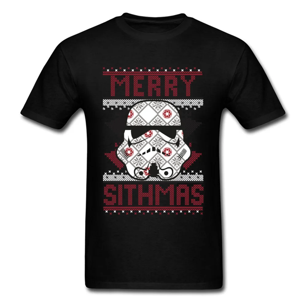 

Merry Sithmas T Shirt Men Star Wars T-shirt Christmas Sweater Tshirt Short Sleeve Tops Stormtrooper Printed Tee Funny Gift