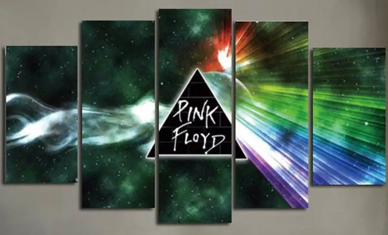 Pink Floyd The Wall Art aliexpress : buy 5 piece canvas art prints pink floyd rock Pink Floyd The Wall Art aliexpress : buy 5 piece canvas art prints pink floyd rock