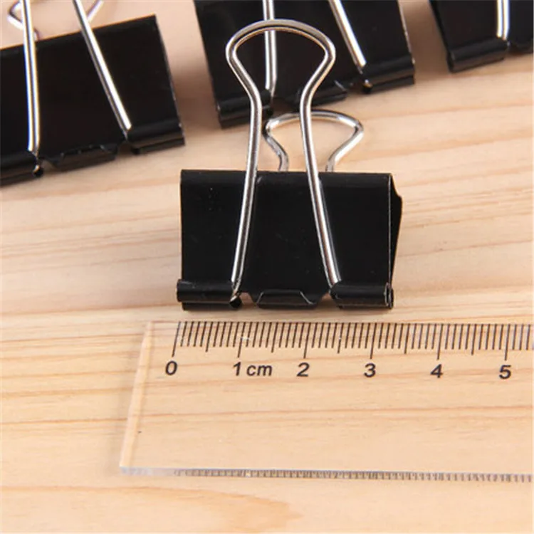 3000 Pcs 32mm Black Large Metal Binder Clips Paper Clip Office 3000 Pcs 32mm Black Large Metal Binder Clips Paper Clip Office Supplies For Notes Letter Books School In From