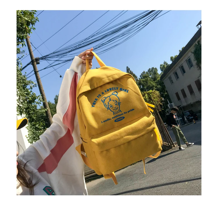 Menghuo Preppy Style Women Backpack for School Teenager Girls School Bag Ladies Canvas Fabric Backpack Female Bookbag Mochilas_30