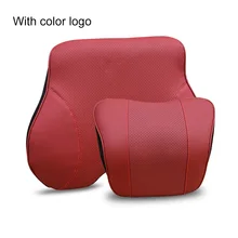 QHCP Автомобильный подголовник подушка для головы и шеи подголовник подушка поясничная поддержка подушка поясная подушка для Alfa Romeo Giulia Stelvio