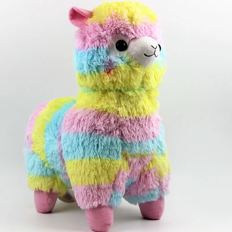 rainbow llama teddy