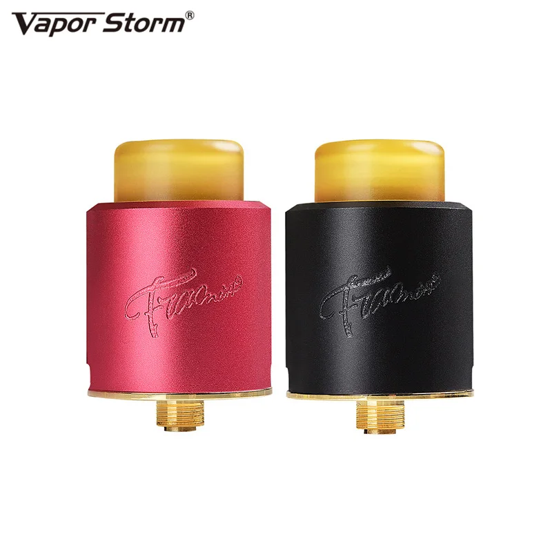 Original Vapor Storm Flamingo RDA Tank Rebuildable Dripping RDA Dual Coil Atomizer 24mm 510 Thread RTA DIY Vapor For Box Mod