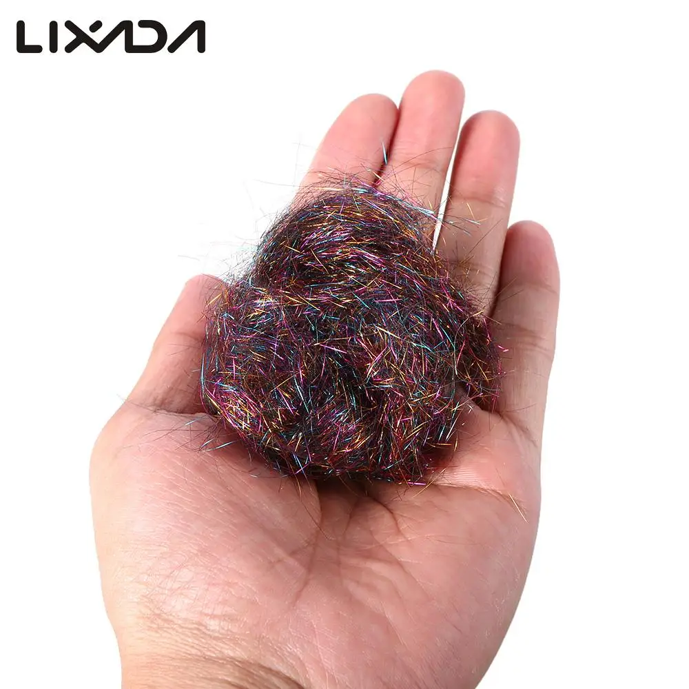 

Fly Fishing Flash Line Crystal Fishing Lure Line Fly Fishing Tying Material Thread for Carp pesca