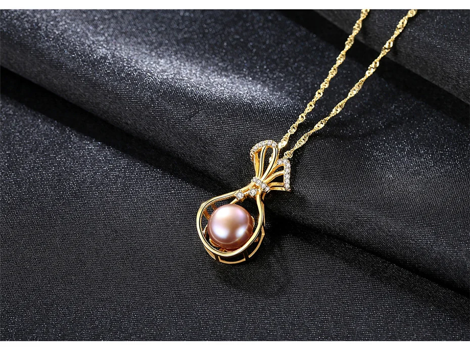 Настоящее Серебро s925, натуральный пресноводный барочный жемчуг, ожерелье, простая цепочка, плавающее жемчужное ожерелье, очаровательное свадебное Колье
