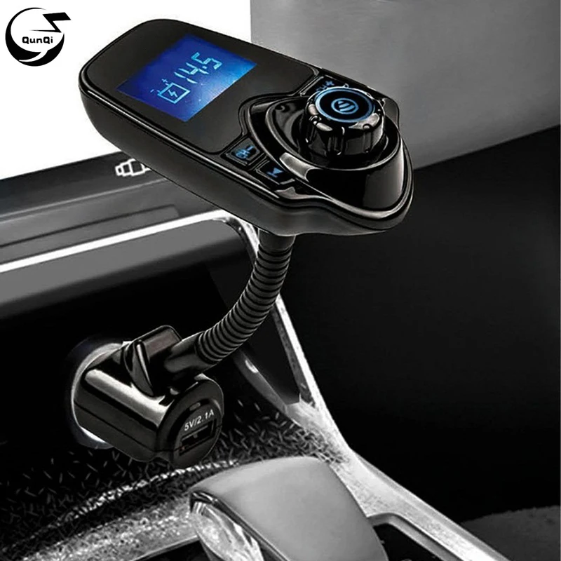 Bluetooth Автомобильный Комплект Громкой Связи 5 В 2.1A USB АВТОМОБИЛЬНОЕ Зарядное