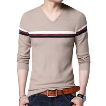 Новая мода весна осень мужской шерстяной пуловер мужские свитера пуловеры