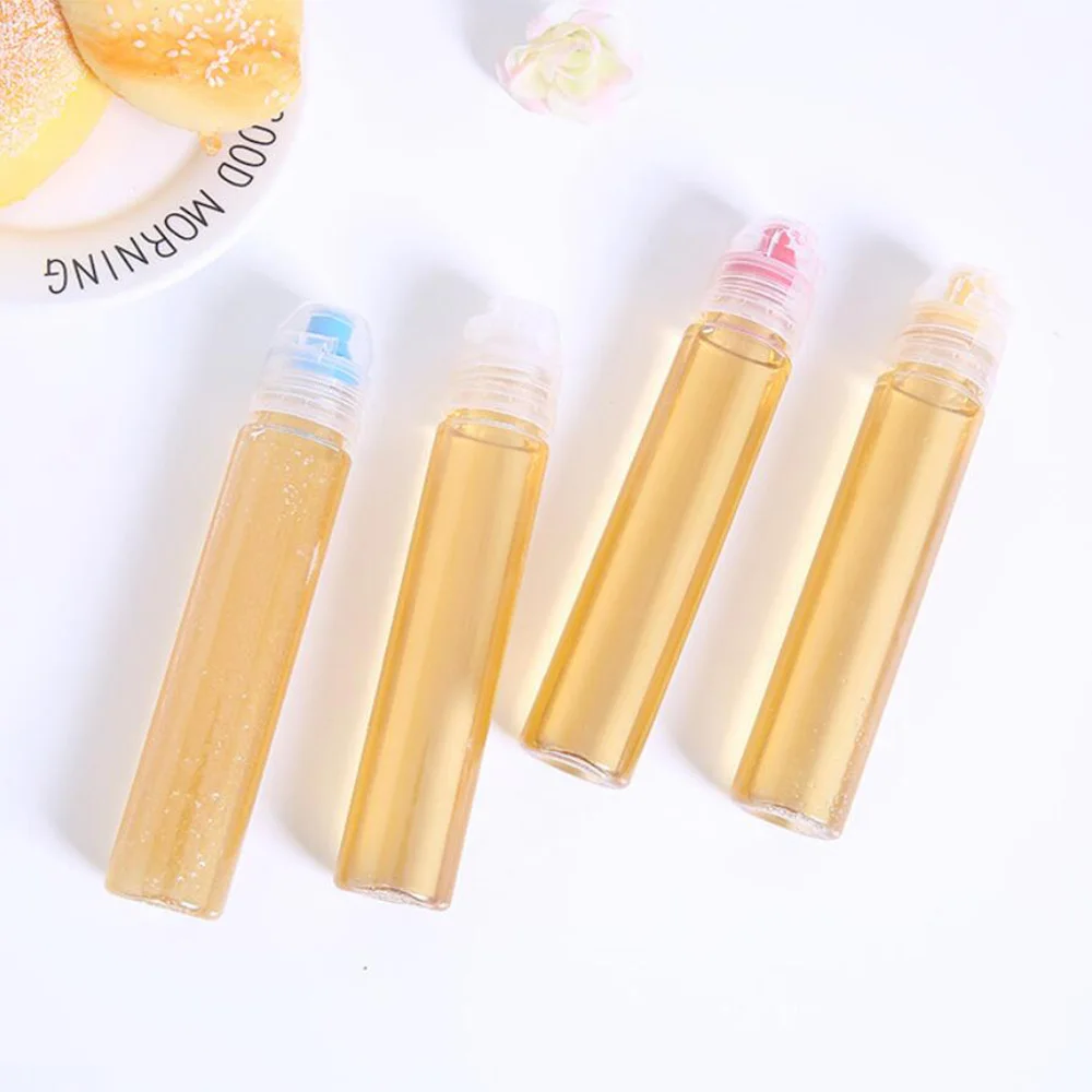 

1PC Portable Shading Honey Storage Bottle Environmental Protection PVC Honey Sub-bottle Home Storage Bottle Honey Jar 50gC