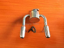 Duel Upgrade Exhaust/Tuned Pipe for 1/5th DDM RC Gas Model Car/Buggy/Truck Baja