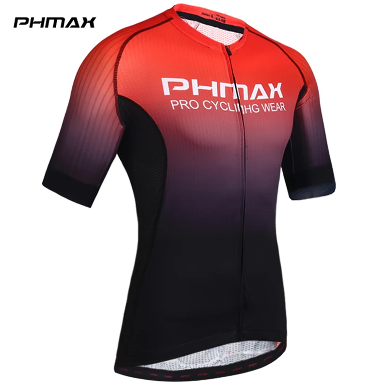 Трикотажные изделия PHMAX Pro для езды на велосипеде с коротким рукавом одежда