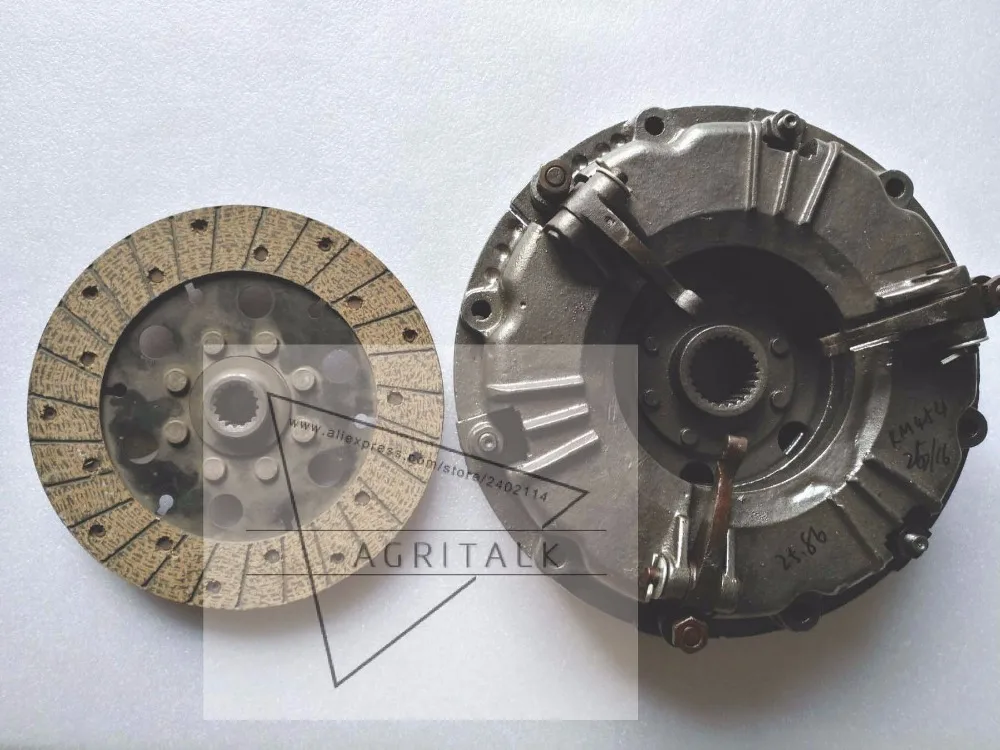 

Shandong Taishan KM454 tractor parts, the clutch assembly (25splines+16splines), part number: