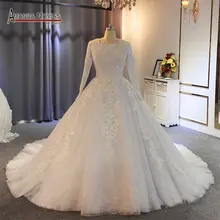 Свадебное платье мусульманское полный жемчуг бисером настоящая работа с высоким качеством