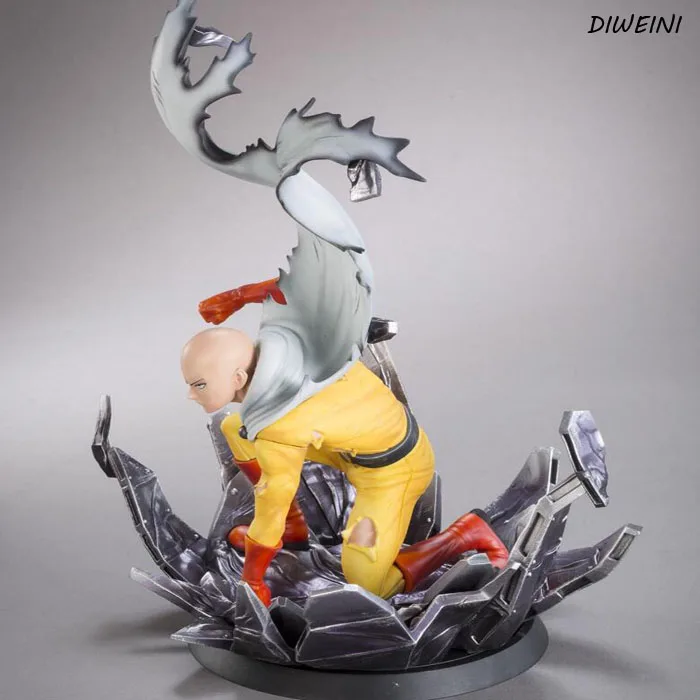 

1 Pcs/set Environmental Cartoon Cute Anime Saitama Resin Figure Collectible Model Toy