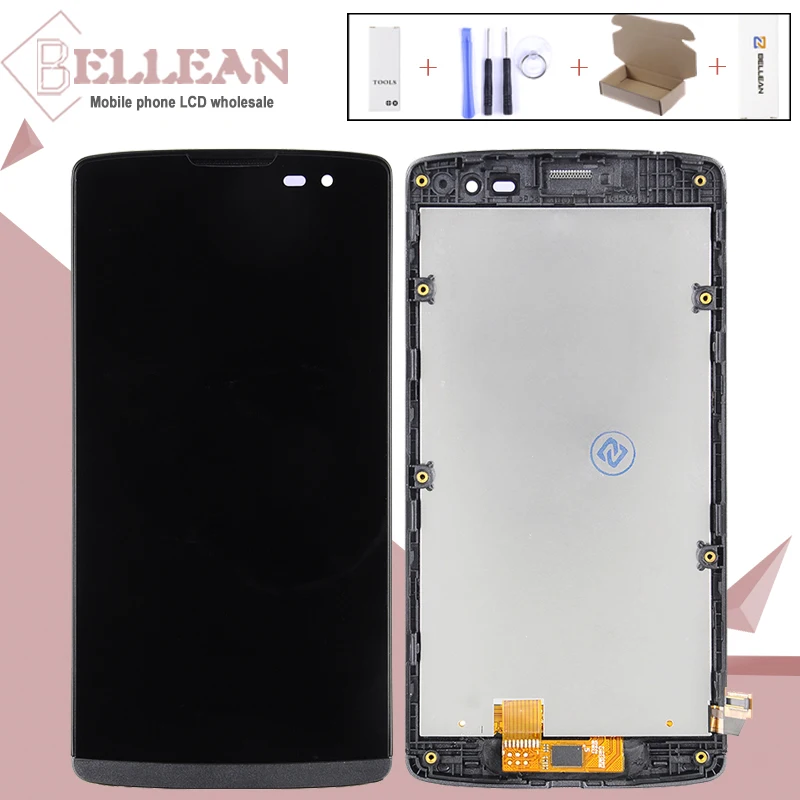 

Catteny 1PCS 4.5inch H324 Display For LG Leon Lcd H340 Display Touch Screen Digitizer Assembly H320 H340N H326 MS345 C50 Display