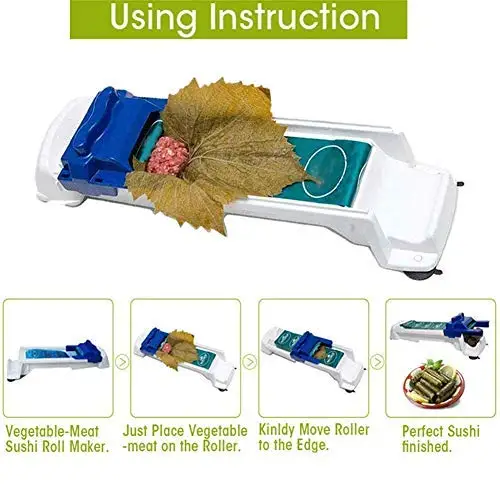 Волшебный Овощной заворачиватель для мяса-суши прокатный инструмент ролик волшебное устройство для заворачивания суши чучела Виноградная капуста оставить виноградный садовый пылесос
