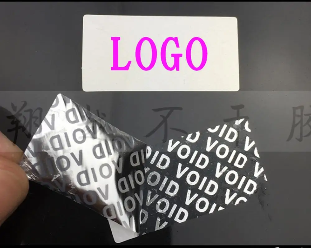 

Custom Warranty Protection Sticker (40X20mm) Security Seal Tamper Proof Warranty Void Label Stickers