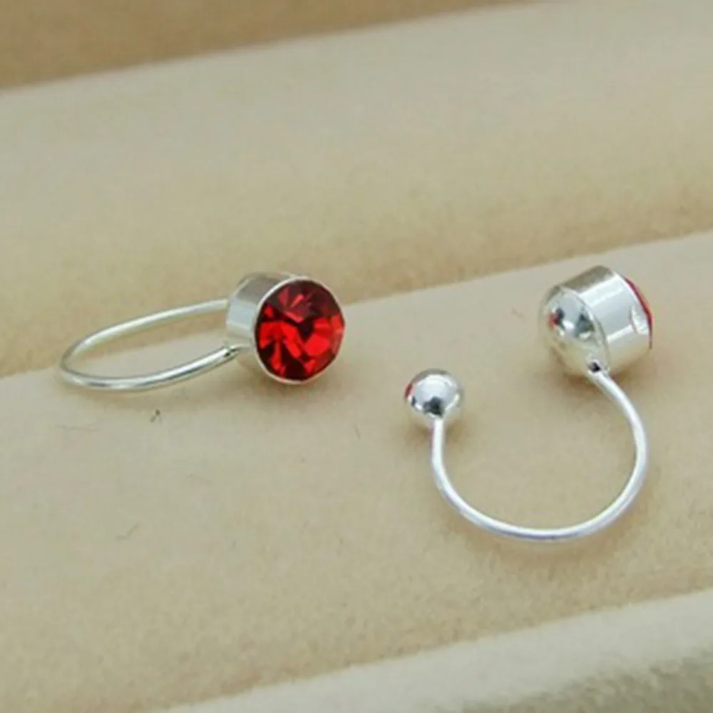 Clip On Earring 1pair Stud Earrings Ear Accessories