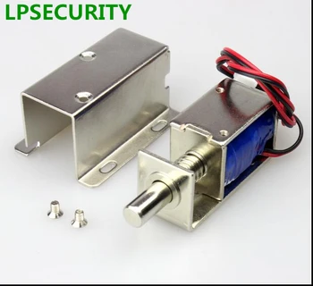 

LPSECURITY 12V or 24V DC mini electric metal small bolt lock magnetic for drawer locker cabinet