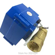 10 шт. 110 В моторизованный шаровой клапан, DN20(ДНЯО) латунь, 2 варианта, электрический клапан, клапаном с электроприводом