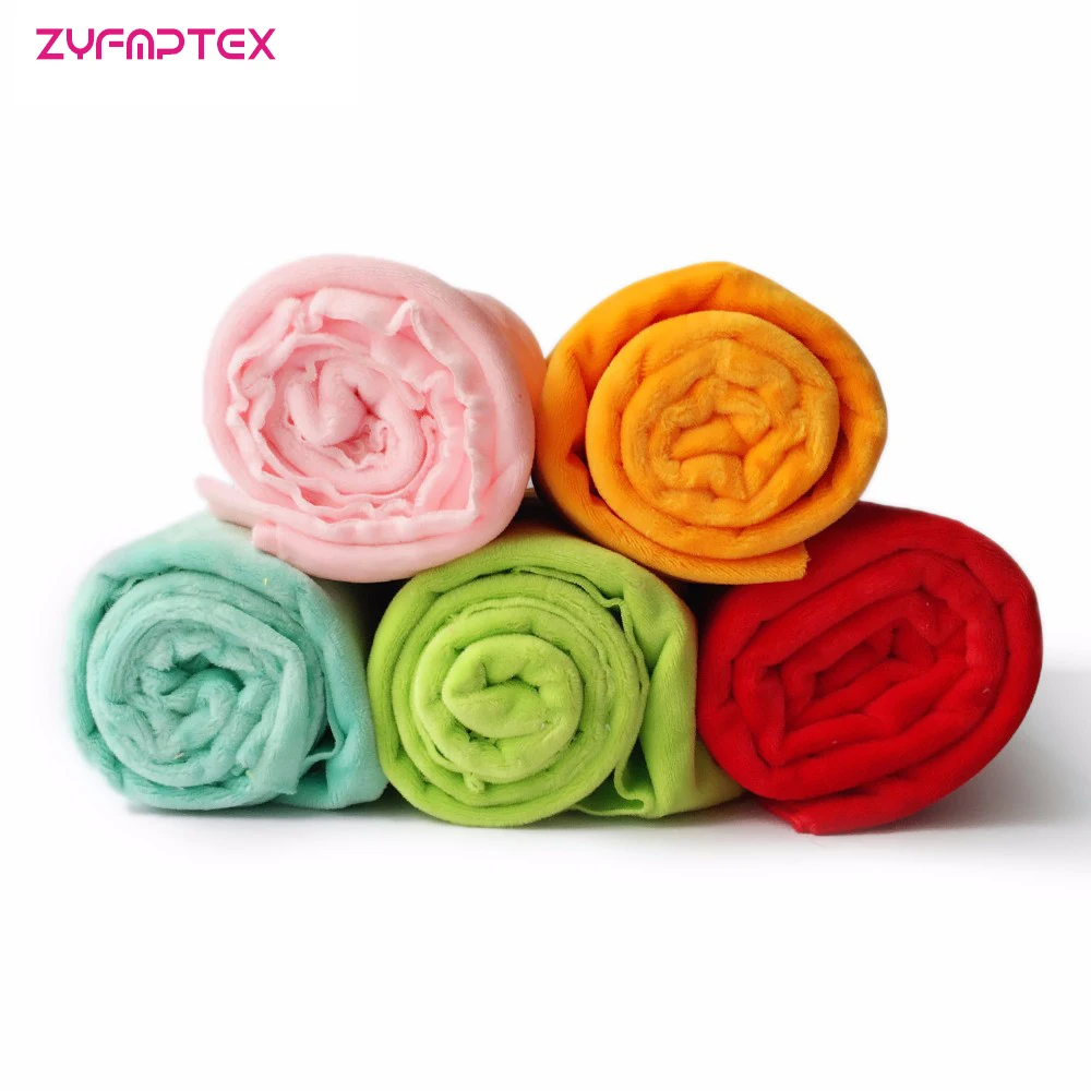 

ZYFMPTEX Candy Color 100% Polyester Home Sewing Plush Fabric Soft Comfortable Textiles 150*100cm Eco-Friendly Free Shipping