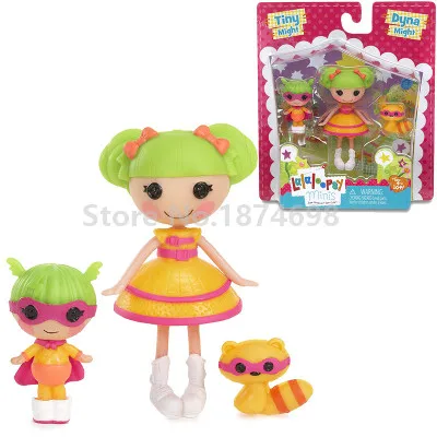 Новая коллекция мини-кукол Lalaloopsy, сериал Minis Sisters, Русалочка, модная фигурка, игрушки, куклы для девочек, детские подарки - Цвет: Светло-желтый