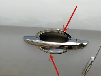 

Fit For Hyundai Elantra/Avante AD 2016-2019 ABS Chrome Door Handle Bowl Door Handle Protective Covering Cover Trim Car Accessory