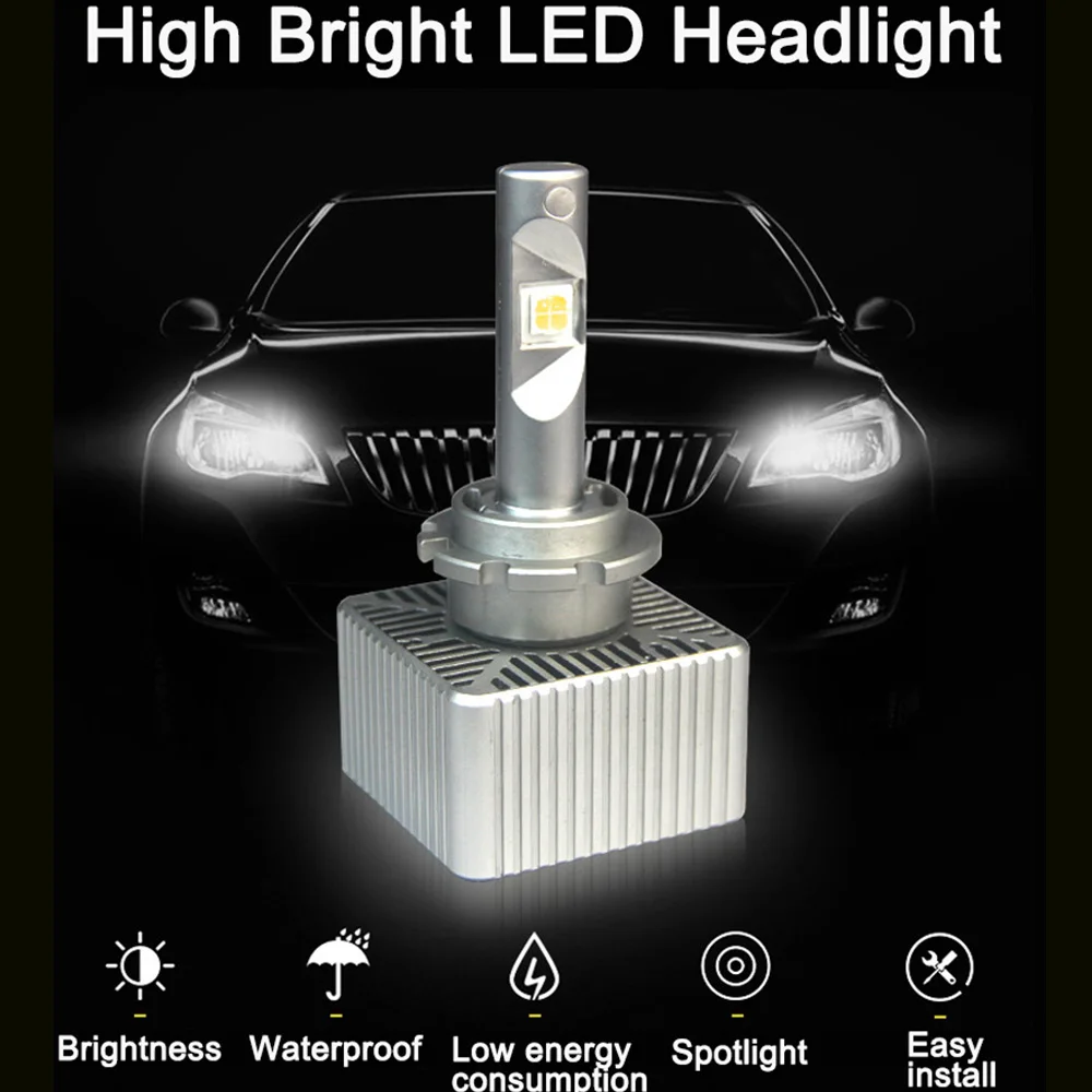 2019 NEW D5S D1S D3S D2S D4S LED Bulb Super Bright D1C D3C Car