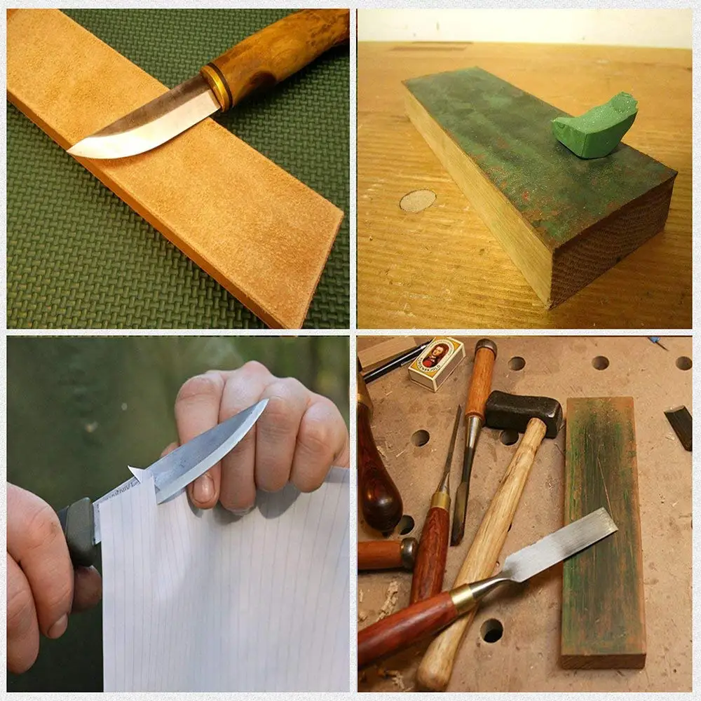 Straight Razor Professional Leather Strop Kit （Knife Stropping Leather