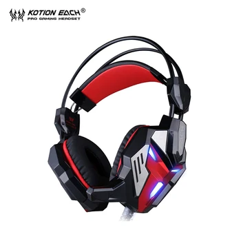 KOTION EACH G3100 gamer gaming headset headphones earphone earphones Wired stereo Bass LED headphone for computer pc