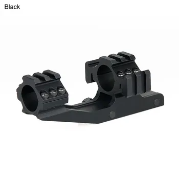 

PPT Tactical Black Color 25.4MM Scope Mount Double Ring Cantilever Mount With Rails gs22-0236