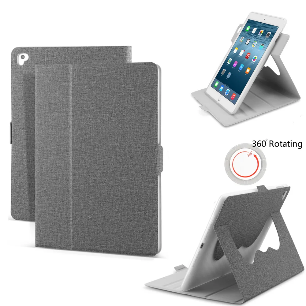 Чехол для iPad 9 7 дюйма Новый 2017 2018 Air 1 2 Pro PFHEU 360 вращающихся стентов с несколькими
