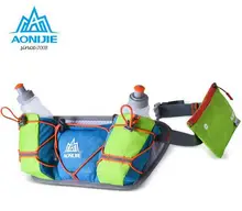 AONIJIE Marathon Running Hydration Belts Backpack Male Lightweight Vest Rucksack Women Waist Packs Outdoor Close-Fitting Pocket