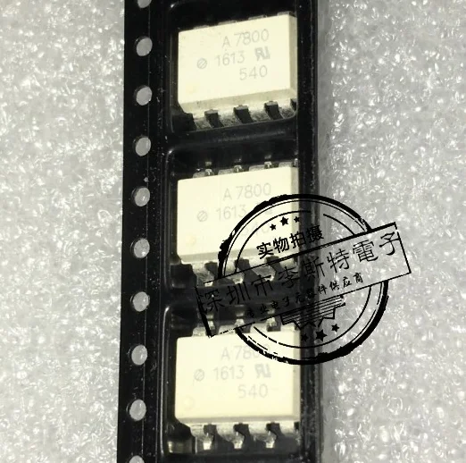 

Send free 50PCS A7800 HCPL7800 HCPL-7800 SMD SOP-8 Optocoupler new imported original