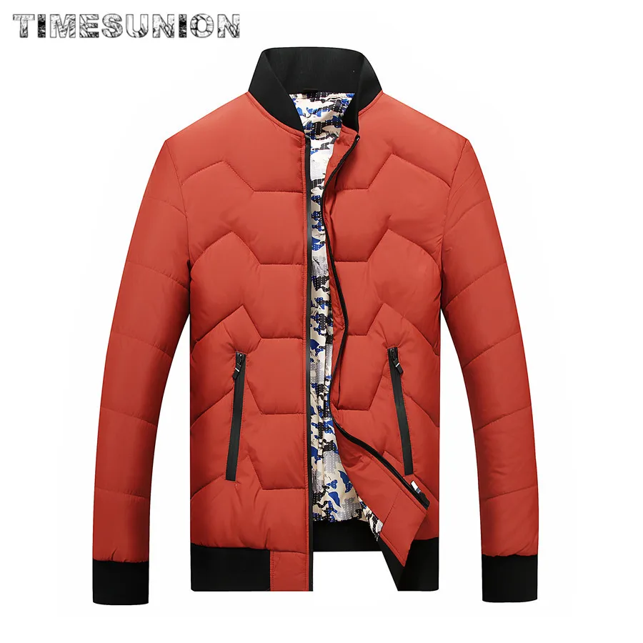 

Men Winter Jacket Brand Clothes Coat Men Stand-up Collar Youth Plus Size 8XL Cotton Men's Warm Padded korean Jackets Parka Men