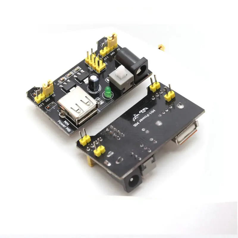 MB102 макетная плата Блок питания 3 V 5V Solderless хлебная доска DIY регулятор
