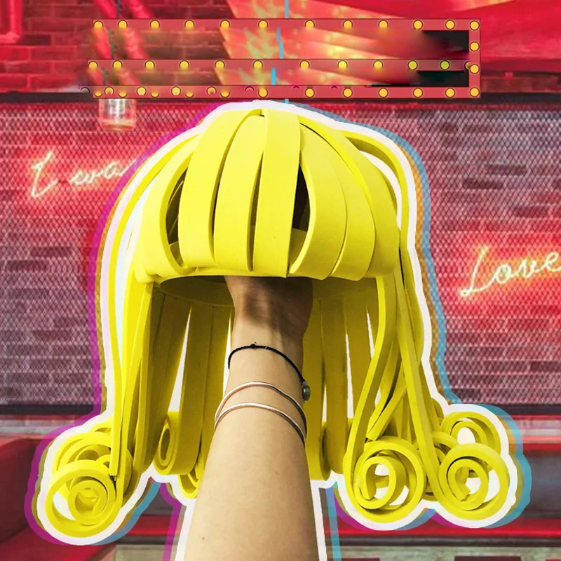 yellow curly wigs (6)