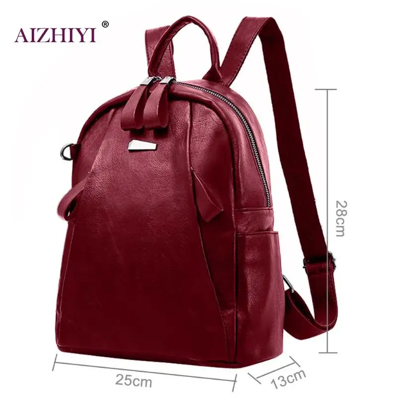 Рюкзак женский из искусственной кожи|leather backpack women|leather backpackbackpack women |
