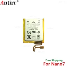 Antirr Original new Replacement Battery For ipod Nano7 7G 7th Generation MP3 Li-Polymer Rechargeable Nano 7 616-0639 Batteries