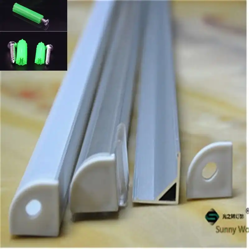 5 30 adet grup 40 inc 1 m led aluminyum profil 10mm pcb karti icin led kose kanali 5050 serit led bar isigi konut led aluminium profile 1m led aluminum profileled aluminium aliexpress