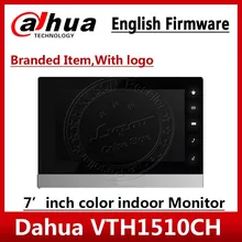 Сетевой видеорегистратор Dahua английская версия VTH1510CH IP видео домофон 7 дюймов крытый POE Сенсорный экран для контроля уровня сахара в крови с логотипом VTH1550CH