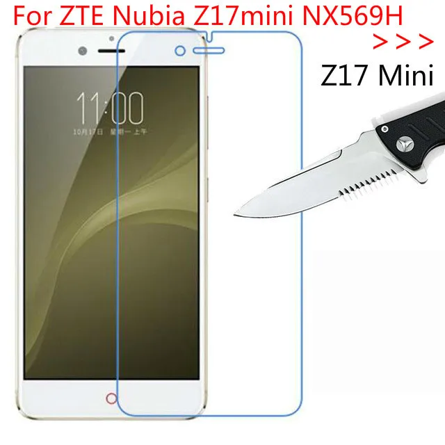 

For ZTE Nubia Z17 mini Tempered Glass 9H High Quality Protective Film Explosion-proof Screen Protector For Nubia Z17mini NX569H