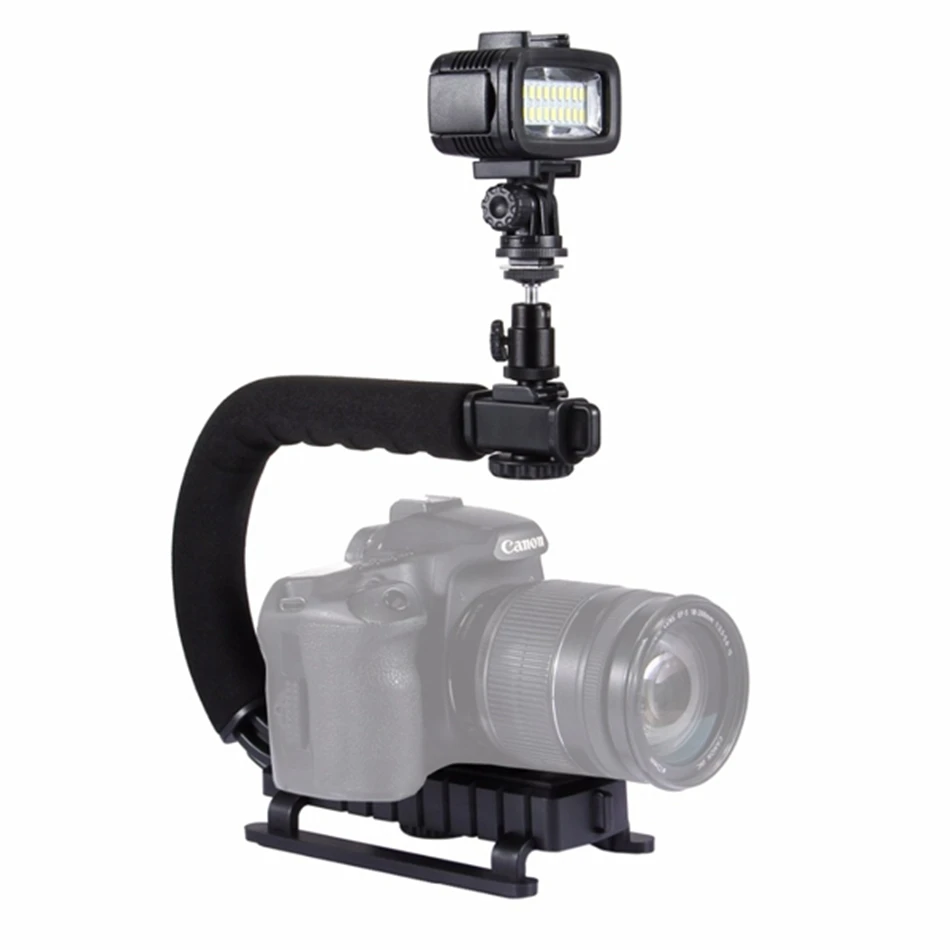 PULUZ PU3006 U Grip C shaped Hand Grip Camera Stabilizer Steadycam