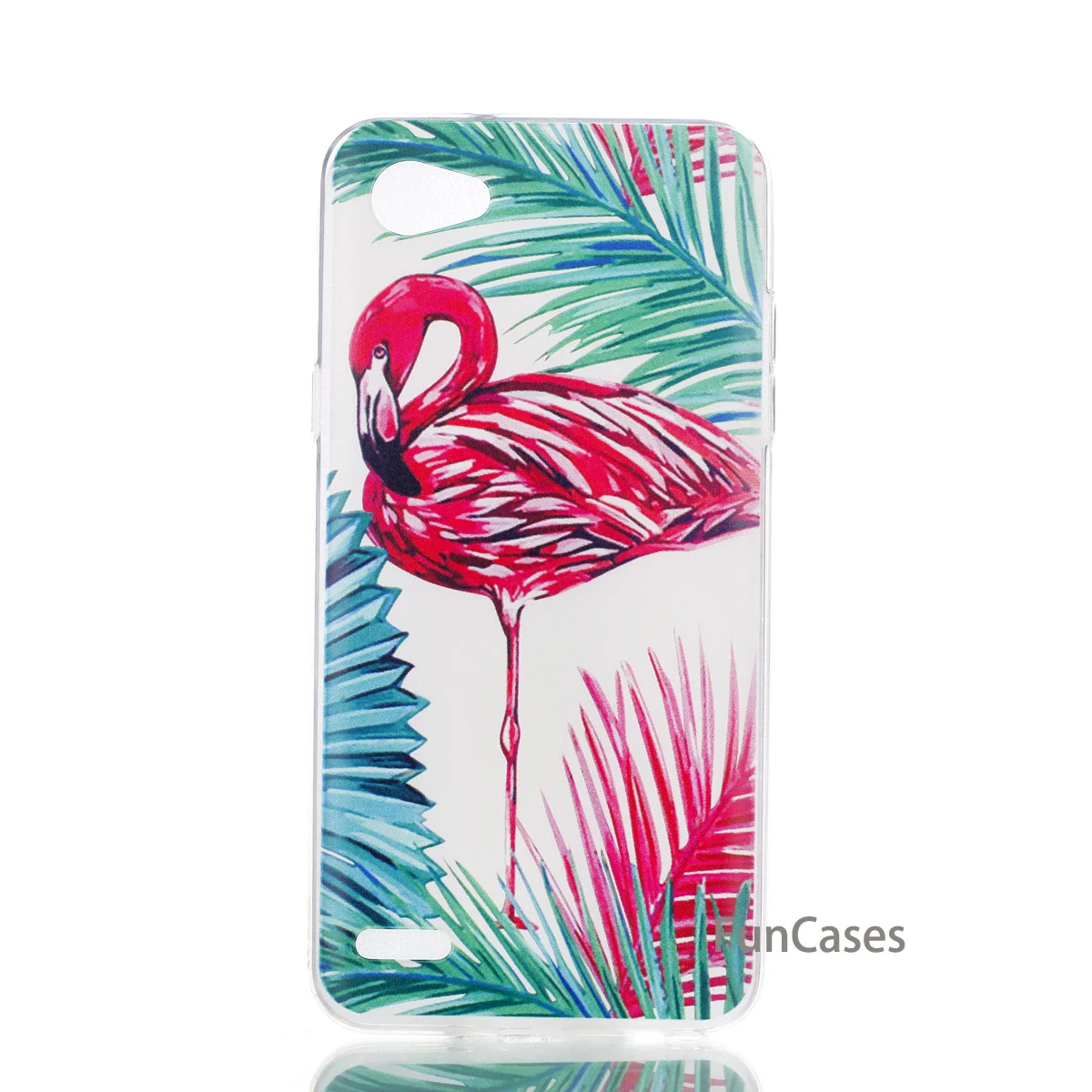 Online MKSUP Putih Cat Kasus Coque sFor LG Q6 Lembut TPU Telepon kasus Csse Berpola Silicone Kasus LG Q6 Obal Na Telefon Coque