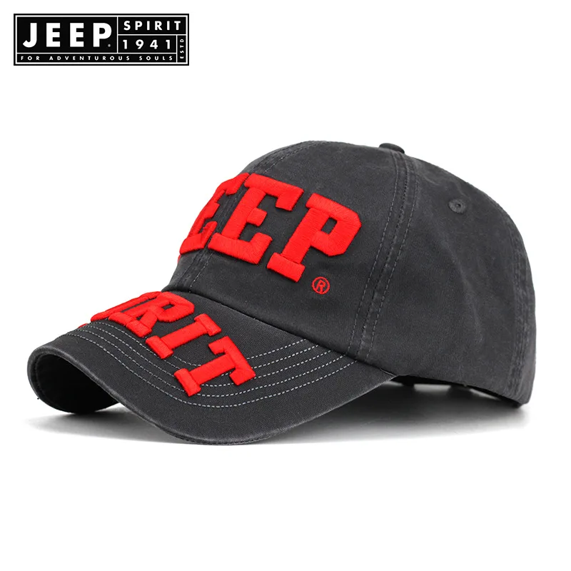 Günstige JEEP GEIST Neue Design Baseball Kappe Männer Marke Casual Baumwolle Frauen Caps Unisex Caps Outdoor Snapback Kappe Einstellbar Papa Hut